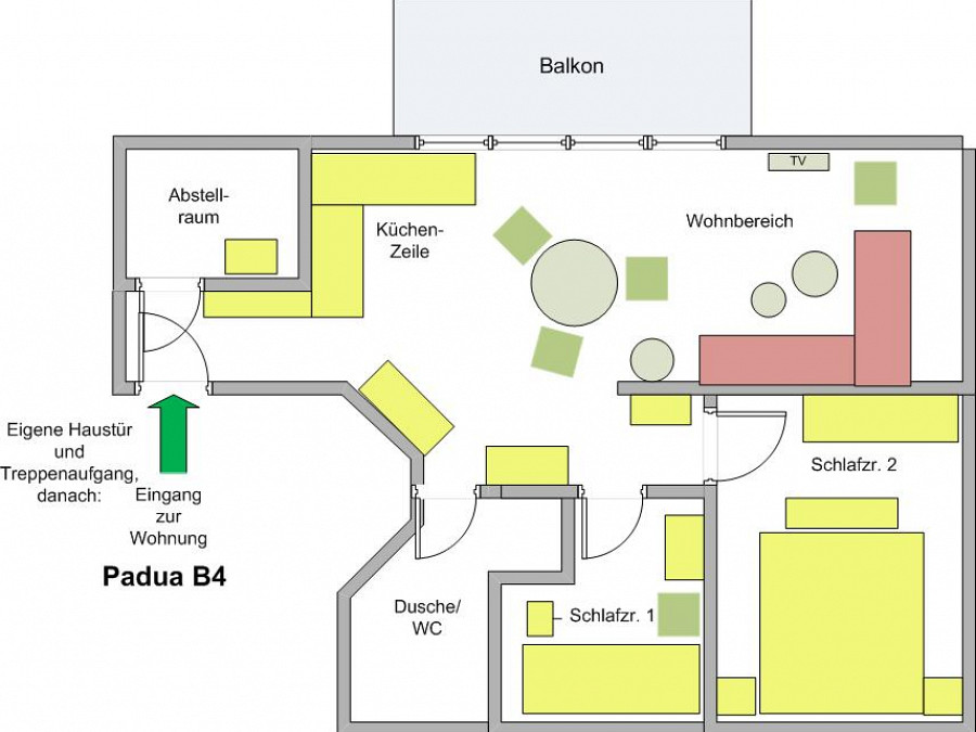 Padua Haus B Wohnung 4