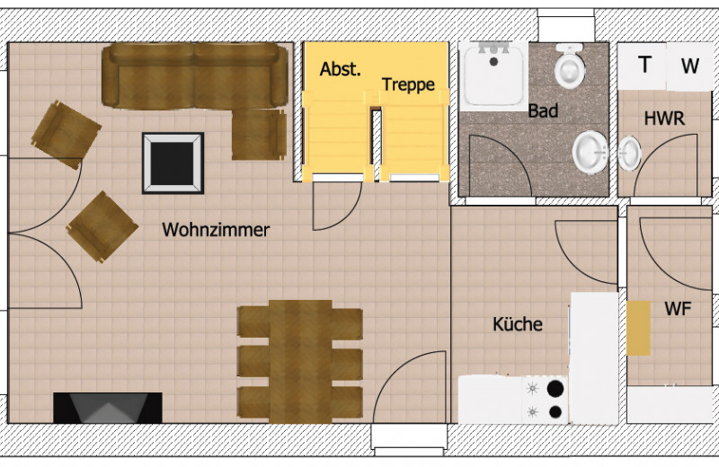 Grundriss Erdgeschoss